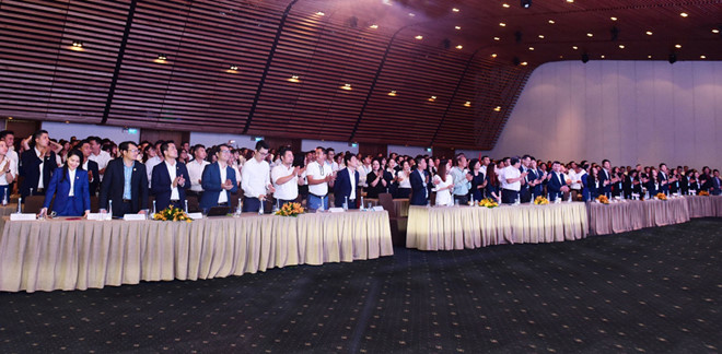 le ra quan du an nhon hoi new city quy tu hon 1 500 nhan vien kinh doanh 1 - 1500 nhân viên kinh doanh 'bùng nổ' tại lễ ra quân dự án Nhơn Hội New City