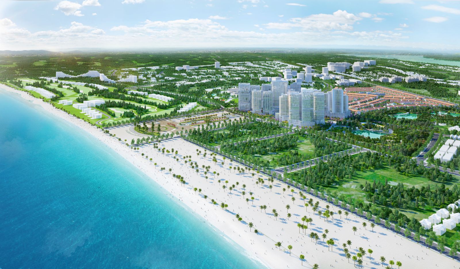 phoi canh nhon hoi new city 2 - Đại lộ “vàng” 19B kết nối sân bay - xung lực phát triển cực nhanh năm 2020